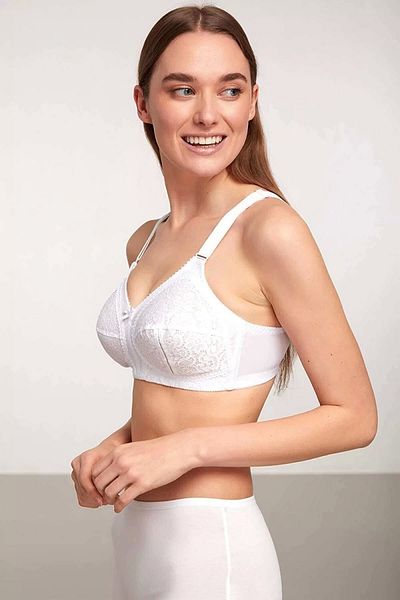 Kom Romance Recovery Lace σουτιέν Λευκό (2 Συσκευασία)