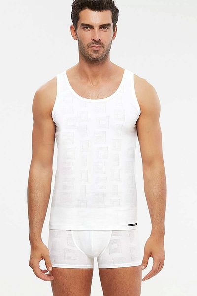 Kom Ανδρικά εσώρουχα Anka Strappy Modal Jacquard Pattern (3 πακέτο)