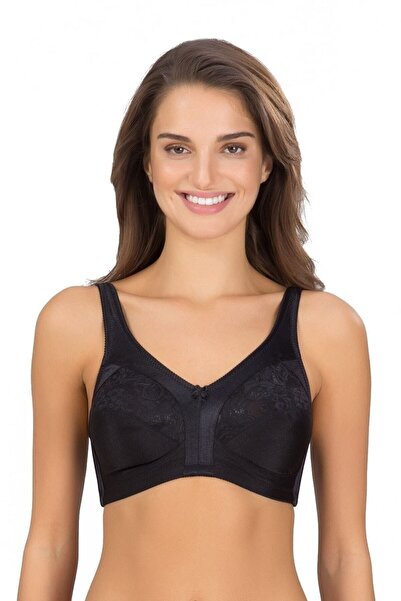 Kom Γυναικείο Μαύρο σουτιέν Barbara Lifting Minimizer