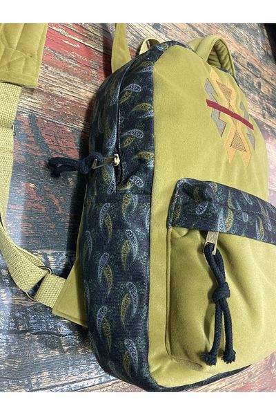 Street Bag Nubi Ethnic Αυθεντικό καθημερινό σακίδιο ταξιδιού Unisex