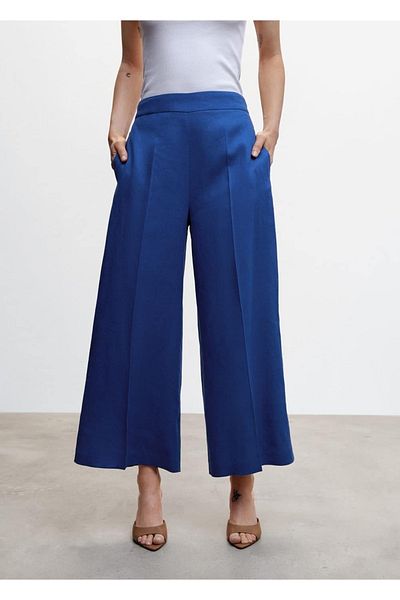MANGO Woman Pantaloni culotte 100% in