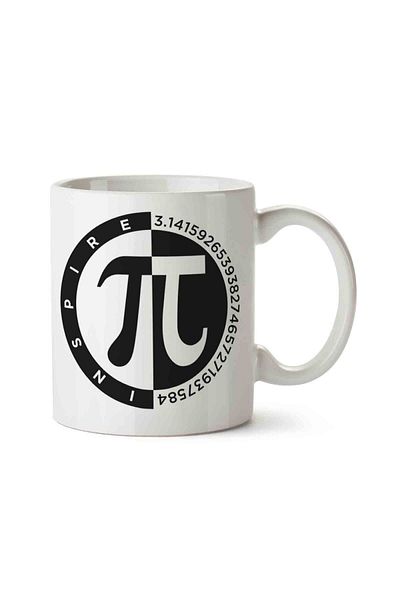 HobiShop كوب بورسلين من Pi Number Geeky Pi-symobol Day 3 مارس