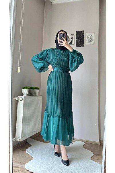 Amara Πλισέ βραδινό φόρεμα Janjan