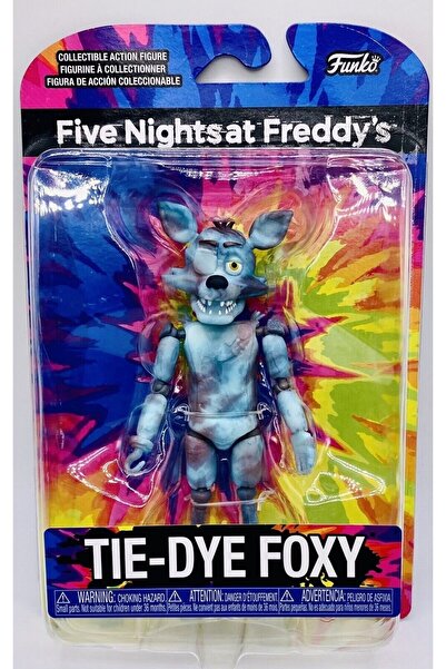 OyuncaklarÜlkesi Fnaf Five Nights At Freddy's Tie Dye Foxy Oyuncakları Figürleri