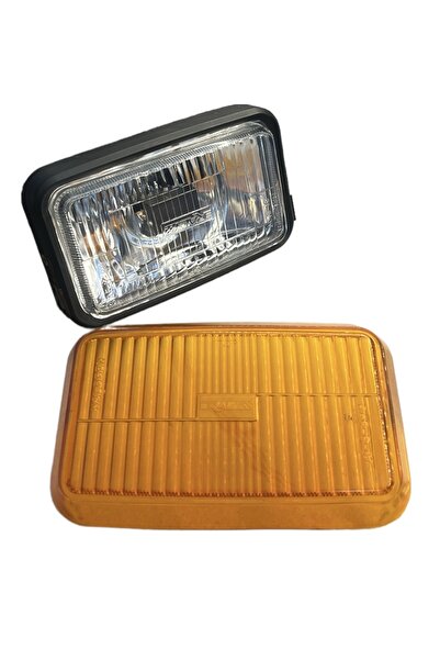gcstore 2 Adet Sis Lambası 2 Renkli Kapaklı H3 Ampüllü 3120