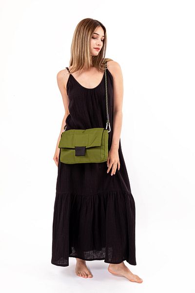 Befera Design Women's Quilted Shoulder Bag with Adjustable Strap