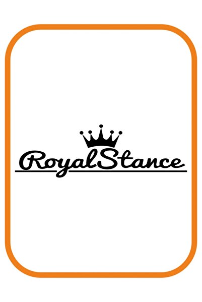 MegaSticker ملصق سيارة رويال ستونز، ملصق سيارة 55x18 سم