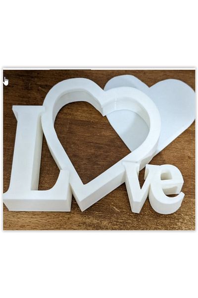 Anatolyizm Love written heart picture frame stylish design