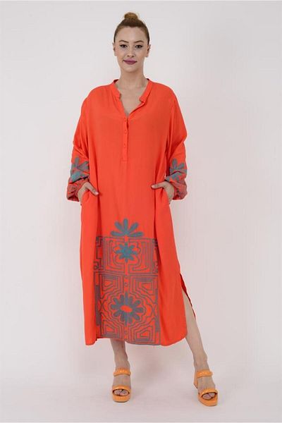 ZTO WOMEN'S AUTHENTIC EMBROIDERED DRESS