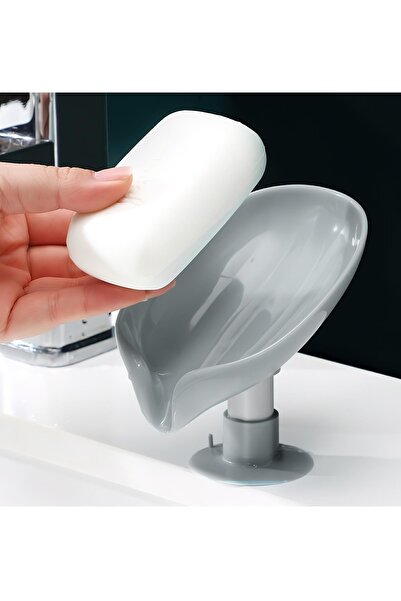 MUJGAN Sabunluk Vantuzlu Su Giderli Sabunluk Gri