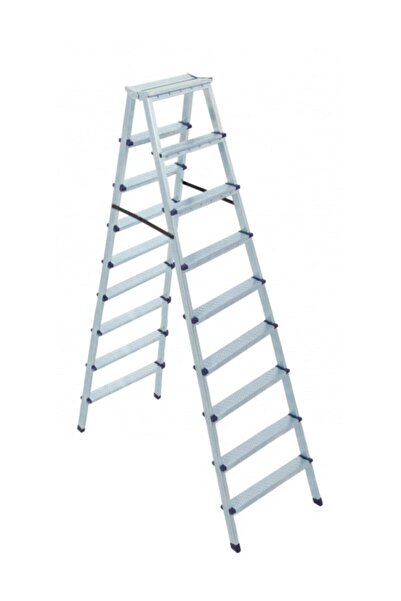 Genel Markalar Kanat 9 9 Basamaklı Çift Taraflı Galvaniz Kaplamalı Merdiven Ç...