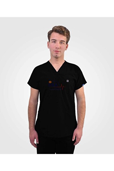 İBA MEDİKAL Flexcool Likralı Terikoton Takım - Siyah