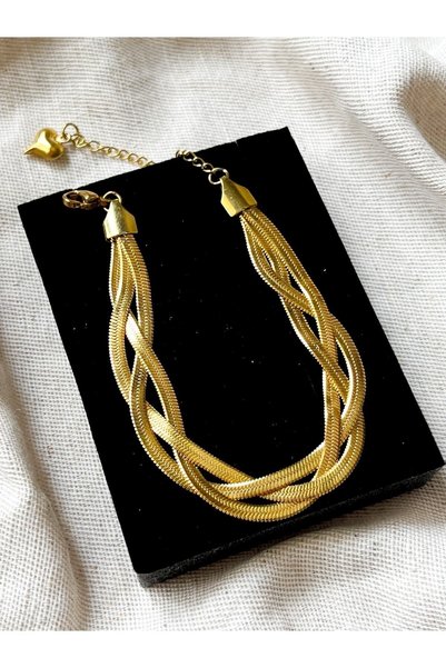 Snartun سوار سلسلة إيطالية حلزوني من الفولاذ للجنسين من Vera Jewellery