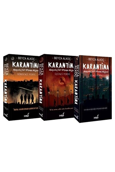 İndigo Kitap Beyza Alkoç Karantina 2-3-4
