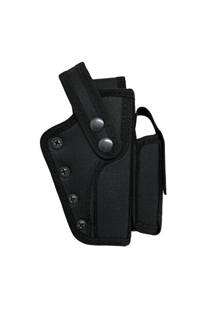gözet GÖZET Siyah Polis Güvenlik Bekçi Zigana Silah Kılıfı Yedek Şarjörlü Tab...