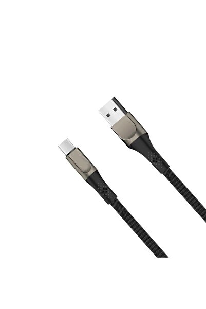 Soillium 3.1a Usb Type C Hızlı Şarj Kablosu Örme Xiaomi Huawei Samsung Uyumlu...