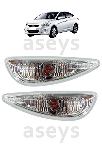 Kaya Hyundai Accent Blue Çamurluk Sinyali Sağ Ve Sol Ikili Takım Halinde