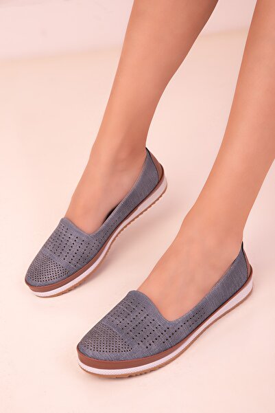 SOHO Blue Women's Shoes 18268