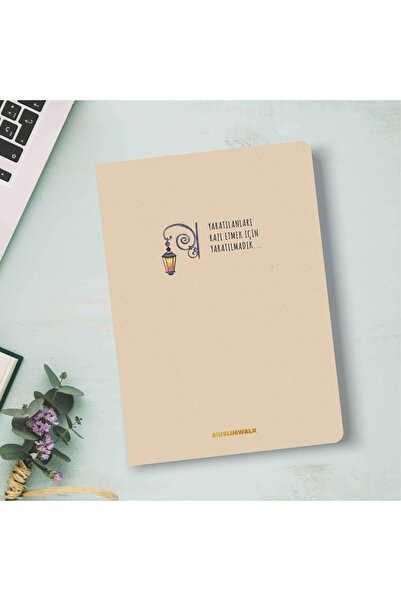 MuslimWalk Zevir - Yaratanı Razı Etmek - A5 Çizgili Defter #YK312