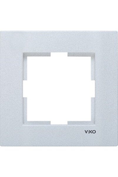 VİKO Viko 92190601 Novella Gümüş 1 Li Çerçeve