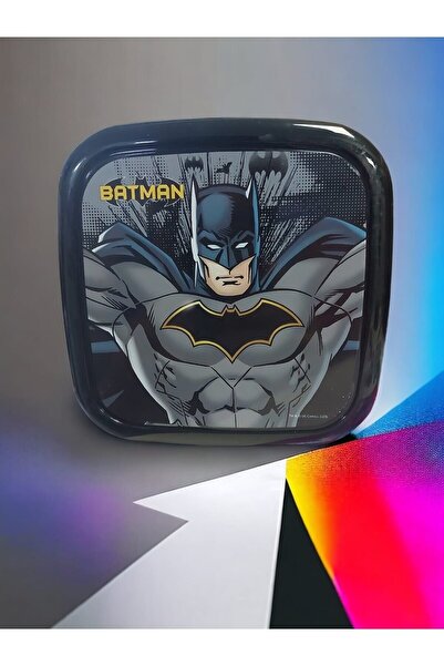 GENC DIJITAL BASKI مجموعة وجبات باتمان (شوكة-ملعقة منفصلة)