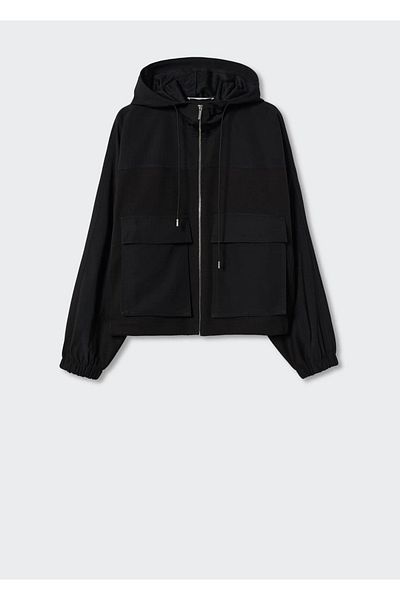 MANGO Woman Oversize-Sweatshirt mit Taschen