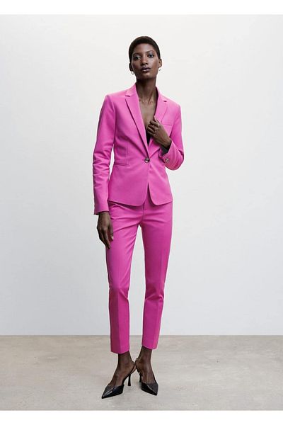 MANGO Woman Pantaloni skinny din stofa