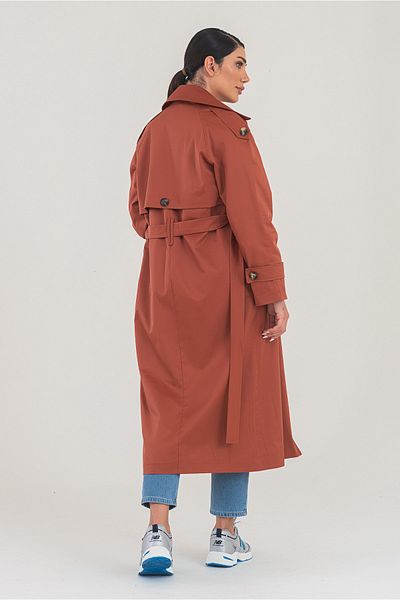 SahraAfra Creed Trench Coat