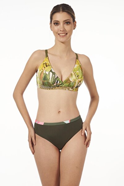Estiva ESTİVA Geniş Üçgen Kruvaze Toplayıcı Bikini