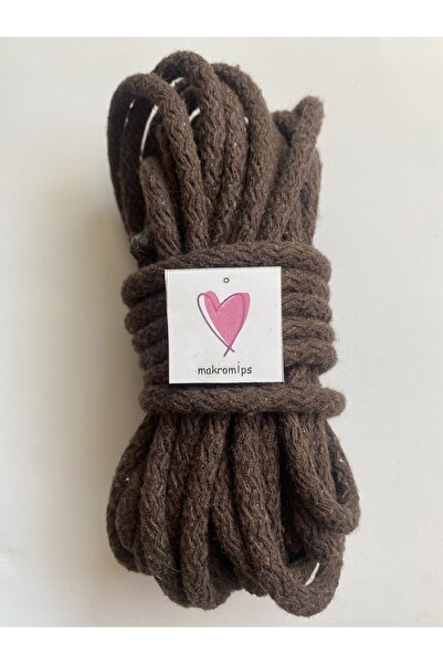 Makromİps أرخص حبل مكرامية (10 أمتار) حبل قطني منسوج قابل للخياطة سلة الجوت س...