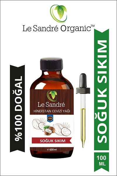 Le Sandre Organic Coconut Oil 100 ML
