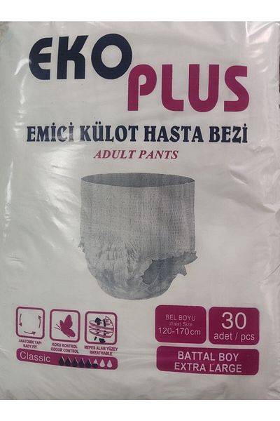 Ekoplus Eco Plus Absorbent Panty Diapers 30 Pieces