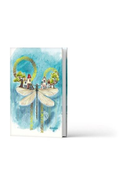 Genel Markalar Denden 17x24 Umudun Aşkı Çizgili Sert Kapak Butik Defter