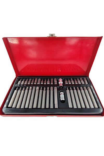 ÖZGÜNTİC. Automotive Bits Set 40 Pieces Xzn Socket Bits Set Professional Bits