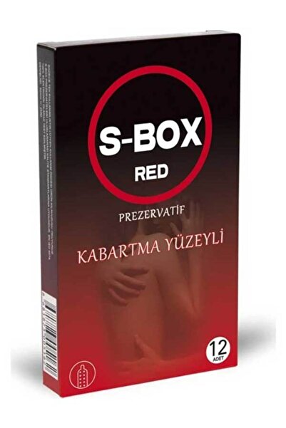 S-Box Kabartma Yüzeyli Prezervatif 12'li