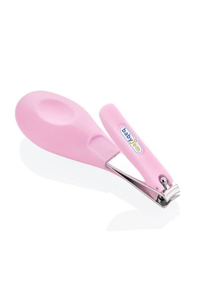Babyjem 2-Piece Baby Care Set - Brush Comb + Snap Nail Clipper - Pink