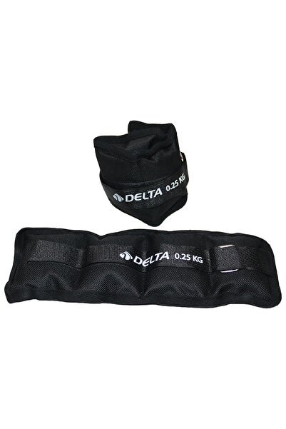 Delta 0,25 Kg x 2 Adet Toplam 0,5 Kg El Ayak Bilek Kas Güçlendirici Ağırlık S...