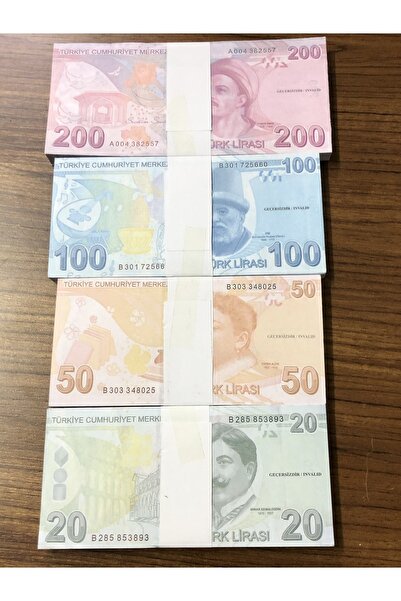 Axe Tools Para Seti 100 Adet 38500 Tl Şaka Parası Seti