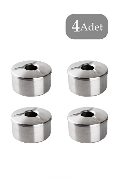 Porsima 4-dijelna pepeljara od nehrđajućeg čelika - Otporan na vetar pepeljar...