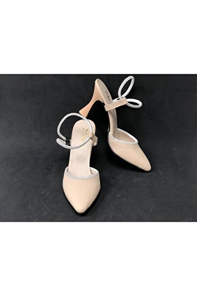 KAFKASLAR AYAKKABI VEČERNJE CIPHELE SA OTVORENIM POZADINOM, ZAKRIVENIM PREDNJ...