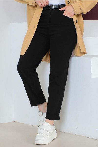 benguen 27064 Belted Trousers Black