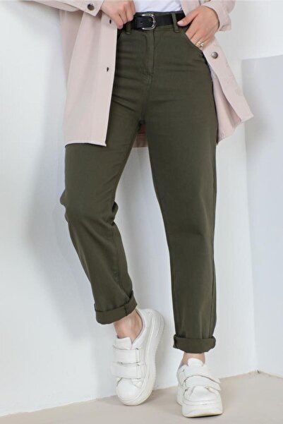 benguen 27064 Ζώνη Παντελόνι Χακί