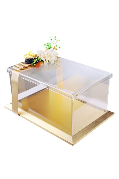 mixefor Söz Nişan Bohça Kutusu -pleksi Kutu -hediye Kutusu -35 Cm X 25 Cm X 2...