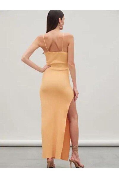 DCEY ATOIR Coda Peach Elbise