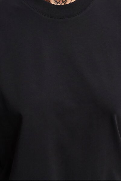 ONLY Μπλουζάκι Onllaura Black Crew Neck - 100% βαμβάκι 15299418