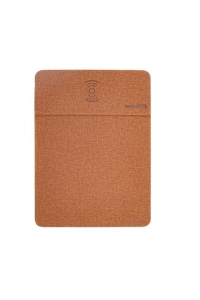 Mas Kablosuz Şarj Mouse Pad Kahverengi