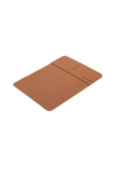 Mas Kablosuz Şarj Mouse Pad Kahverengi