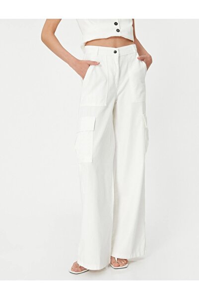 Koton Παντελόνι Cargo με φαρδύ πόδι