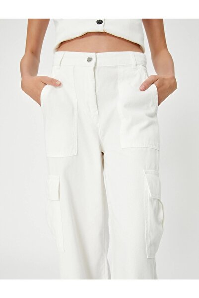 Koton Παντελόνι Cargo με φαρδύ πόδι