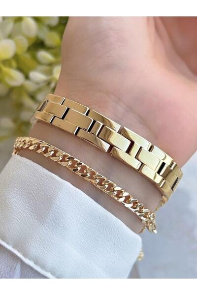 Revello RV-L05S Altın Kaplama Elite Özel Seri Kol Saati 2 Yıl Garantili+Bileklik Hediyeli